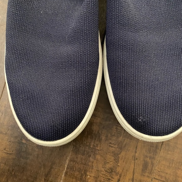 Rothys Navy slip on sneakers - Picture 4 of 13